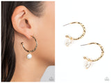 GLAM Overboard - Gold Hoop Earring