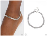 Point in Time - Silver Anklet
