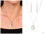 Stellar Sway - Orange Necklace