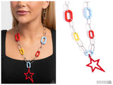 Stargazing Show - Red Necklace