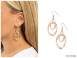 So OVAL-Rated - Rose Gold Earring