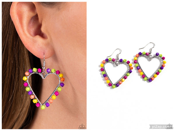 Fun-Loving Fashion - Multi Earring