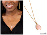 Sparkling Stones - Pink Necklace