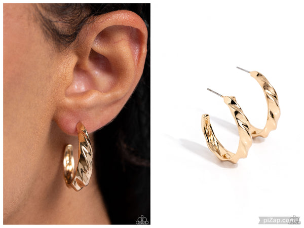 HOOP it Up - Gold Hoop Earring