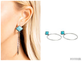 Canyon Circlet - Blue Post Earring