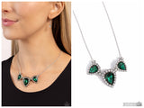 Majestic Met Ball - Green Necklace