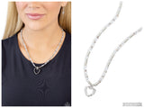 Flashy Fairy Tale - Silver Necklace