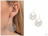Frilly Finesse - Silver Earring