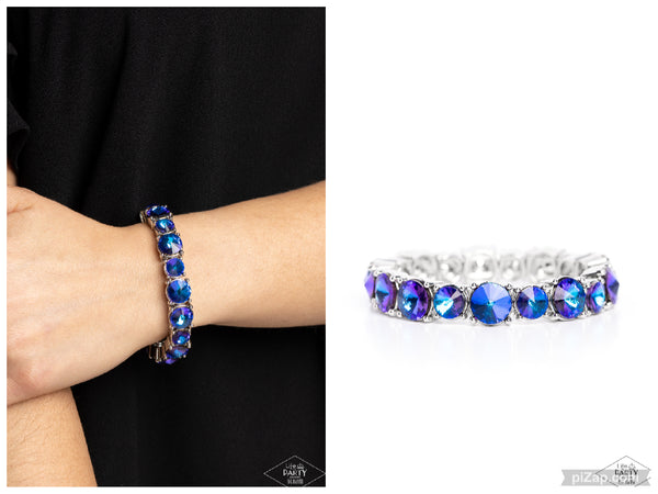 Born To Bedazzle - Blue Bracelet