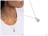 Top-Notch Trinket - Pink Necklace