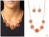 Sophisticated Showcase - Red Necklace