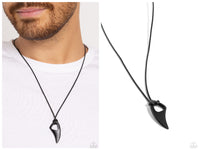 Summer Shark - Black Necklace