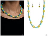 Stone Age Showcase - Green Necklace