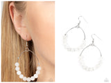 Catch a Breeze - White Earring