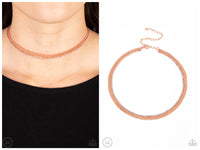 Glitzy Gusto - Copper Choker