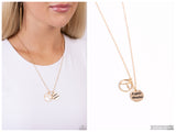Expect Miracles - Gold Necklace