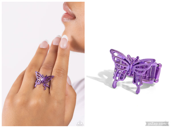 Playfully Polished - Purple Ring