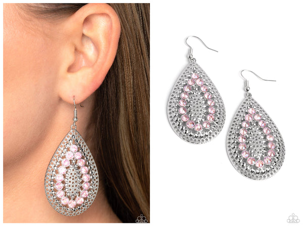 Spirited Socialite - Pink Earring