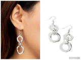 Metro Machinery - Silver Earring