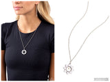 Petals of Inspiration - White Necklace