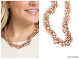 Totally Two-Toned - Copper Necklace