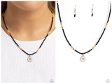 Charming Chance - Black Necklace