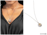 Gracefully Glamorous - Brown Necklace