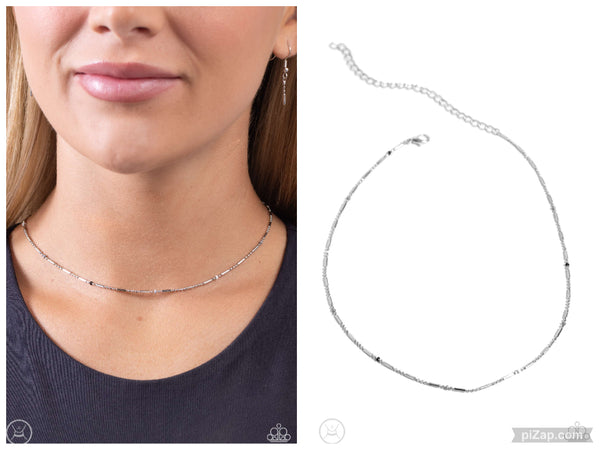 Serenity Strand - Silver Choker