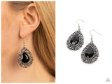 Nest Nouveau - Black Earring