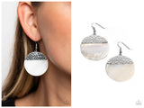 SHELL Out - White Earring