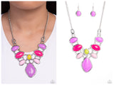 Dreamily Decked Out - Multi Necklace