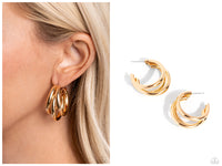 HOOP of the Day - Gold Hoop Earring