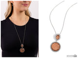 Castle Cadenza - Orange Necklace