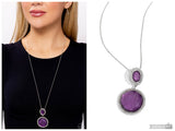 Castle Cadenza - Purple Necklace