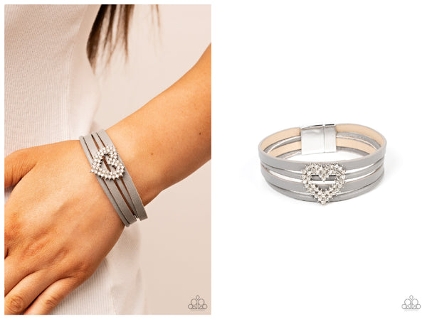 Wildly in Love - Silver Bracelet