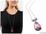 Hypnotic Headliner - Pink Necklace