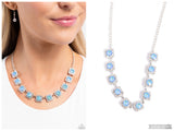 Jump SQUARE - Blue Necklace