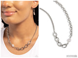 Picnic in Paris - White Necklace