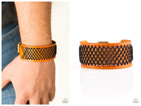 Cross The Line - Brown Bracelet