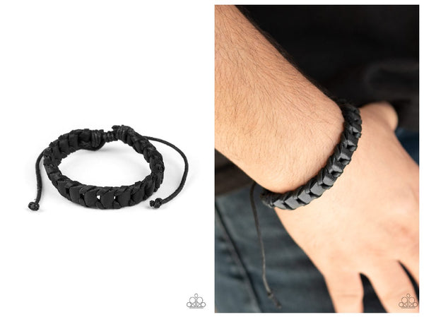 Grit and Grease - Black Bracelet