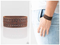 Make The WEST Of It - Brown Bracelet