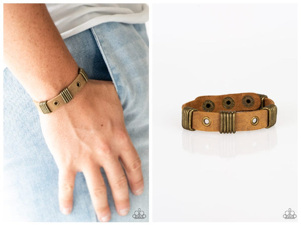 Plainly Pirate - Brown Bracelet