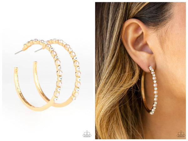 A Sweeping Success - Gold Hoop Earring