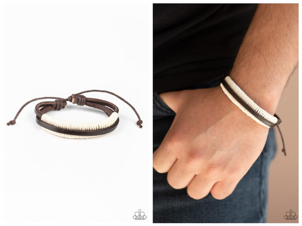 Rugged Roper - Brown Bracelet