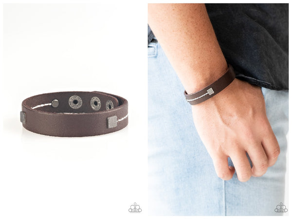 Totally Trailblazing - Brown Bracelet