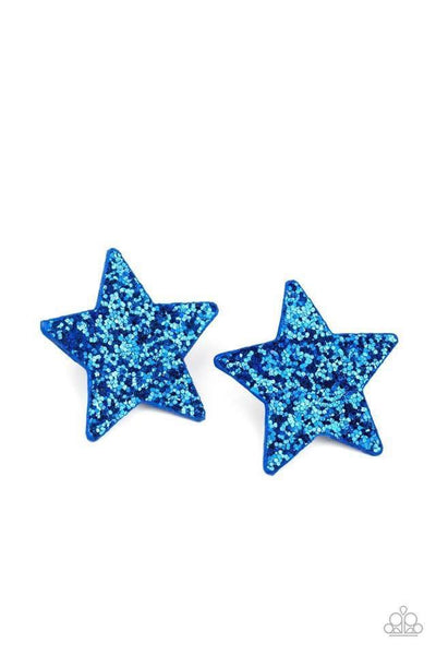Star-Spangled Superstar - Blue Hair Clip