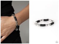 Whimsical Wanderer - Black Bracelet