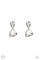 Going for BROKER - Silver Clip-on Earring