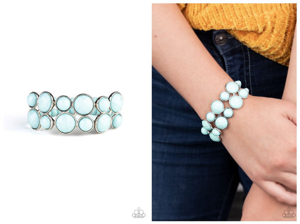 Confection Connection - Blue Bracelet