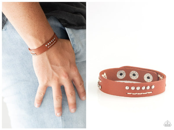 Always An Adventure - Brown Bracelet